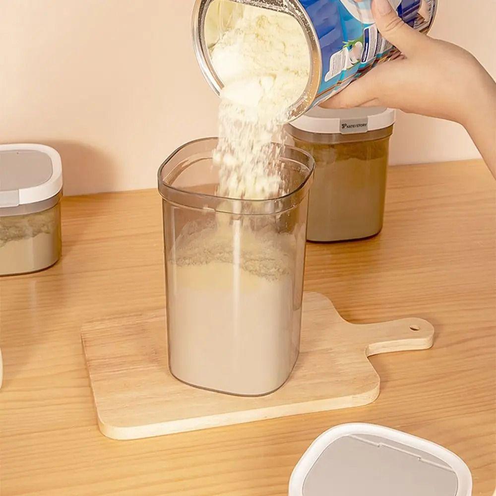 UV-Resistant Milk Powder Jar Reusable Airtight Container moisture-proof Food Sealed Box Kids