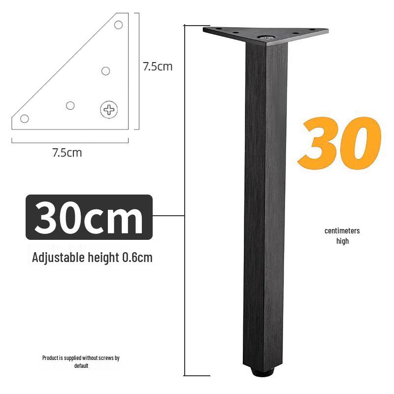 Triangular Aluminum Alloy Adjustable Sofa and Cabinet Legs