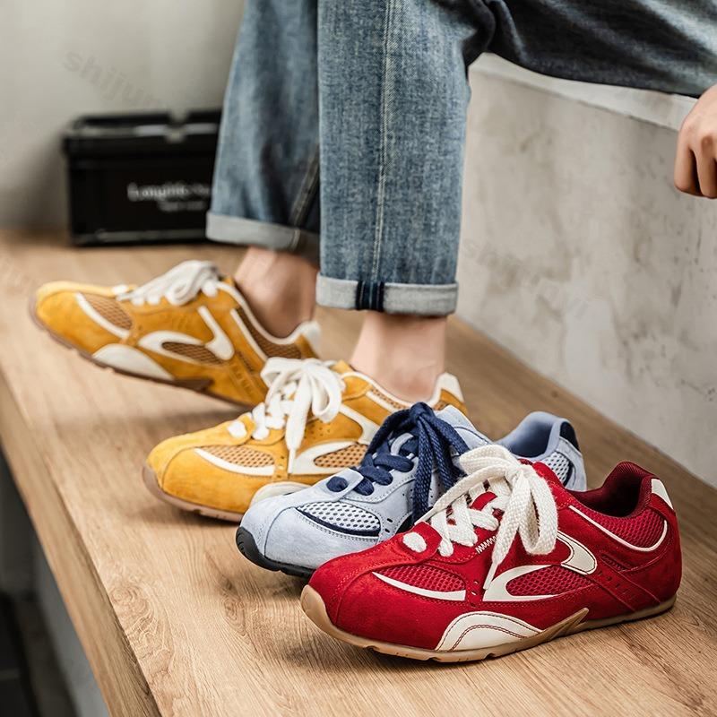 Fashion Casual Sports Shoes for Men 2025 New Summer Mesh Breathable Comfortable Low Top Shoes Fashion Trendy Non slip Platform sneakers