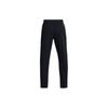 Under Armour UA Unstoppable Loose Solid Color Lace-Up Mid-Rise Straight Leg Casual Pants Men Pants Black 1383033-001