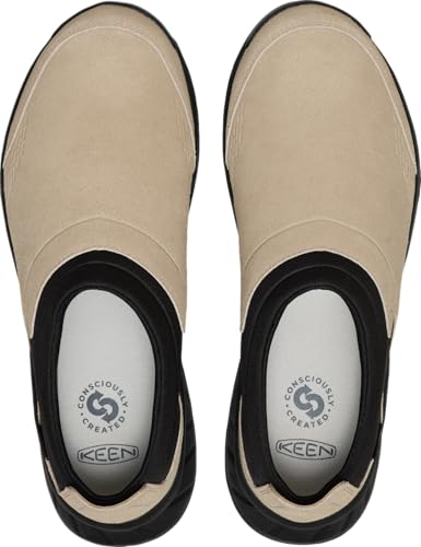 KEEN TTS MOC WP Men's Sneakers, SAFARI/BLACK, Size 28.0 cm