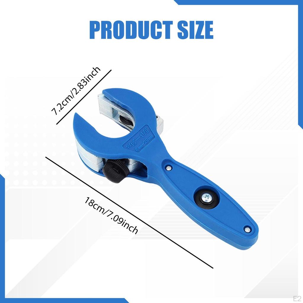 Ratchet Pipe Cutter Tool Installation Equipment Ergonomic Lightweight Sturdy Professional for PVC