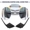 2Pcs Windshield Wiper Cowl Cover Trim 53866-08020 53867-08020 Compatible with Si