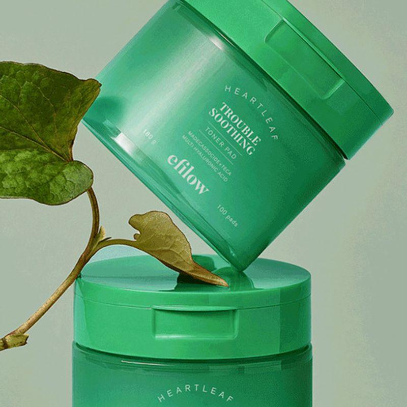 

Eoseongcho Hyaluronic Acid Trouble Soothing Skin Toner Pads 100 Sheets + 100 Sheets