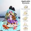 1pc, Aristocats Cats Throw Blanket Cute Design for Home Decor, Gift Idea, Living Room, Travel, Camping