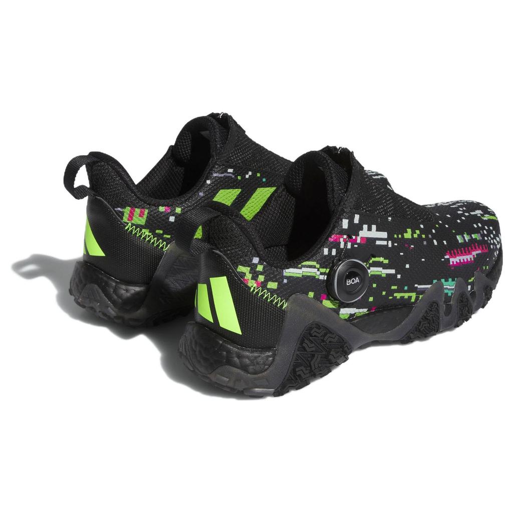 Adidas CodeChaos Comfortable Slip-Resistant Durable Low-Top Golf Shoes Unisex Golf Shoes Black IE2148