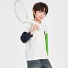 Boys' Vibrant Color Block Long Sleeve Polo T-Shirt
