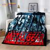 3D Game Metal Gear Solid Cartoon HD Gamer Blanket,Soft Throw Blanket for Home Bedroom Bed Sofa Picnic Travel Cover Blanket Kids