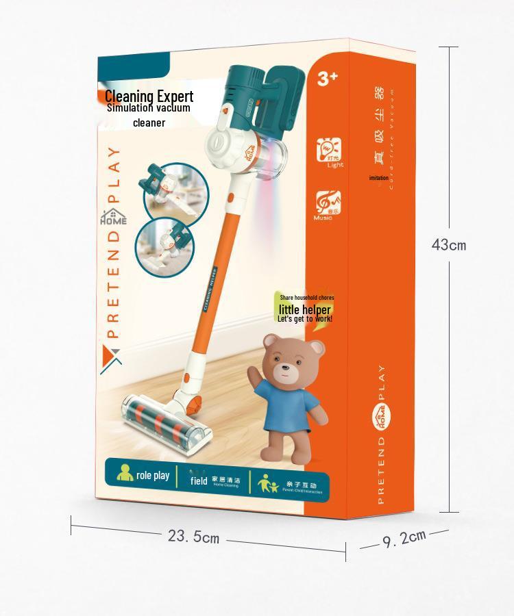 Cross-border Kids' Electric Vacuum Cleaner Toy Role-Playing Cleaning Set