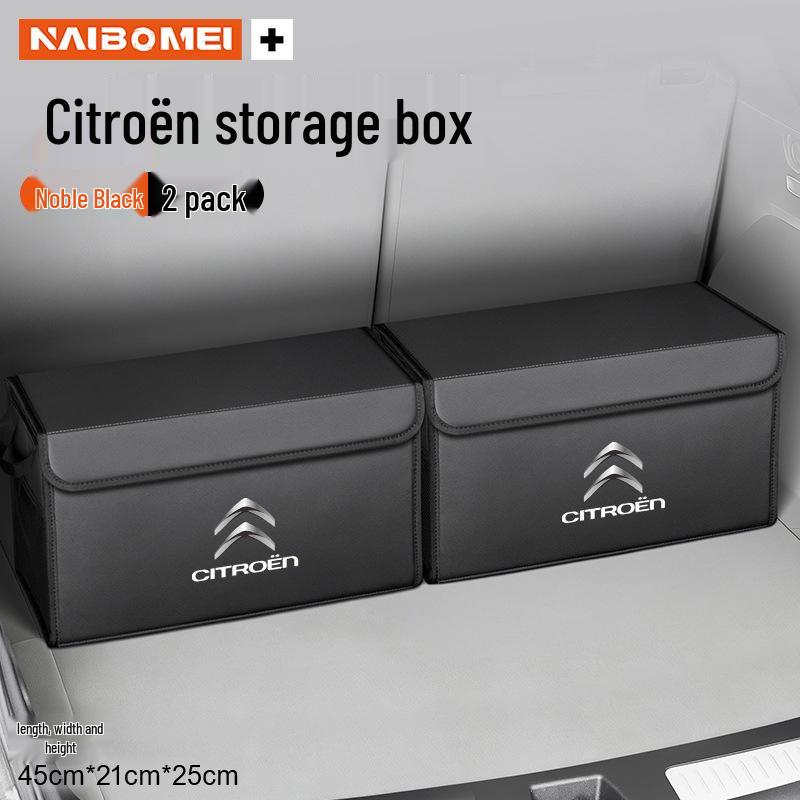 Compatible Trunk Storage Box for Citroën C3 Picasso, C4 Aircross, C5 Aircross, and C6