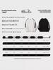 Autumn/Winter Heavyweight 320g Striped Retro Crew Neck Sweatshirt - Trendy Patchwork Long Sleeve