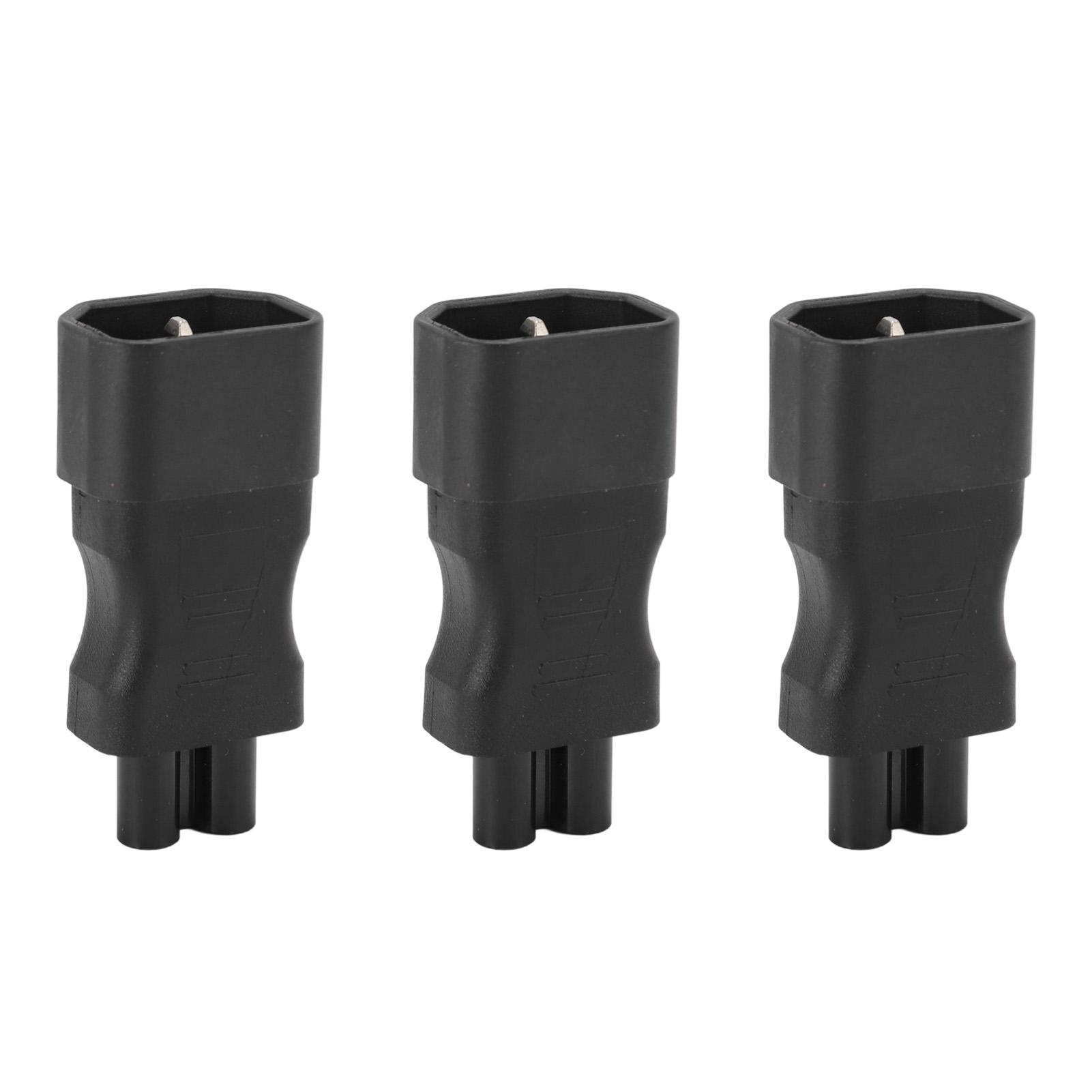 

3 шт. адаптер питания IEC320 C14 - IEC320 C5 ПВХ оболочка C14 - C5 конвертер вилка 2.5A‑10A 250V 2500W