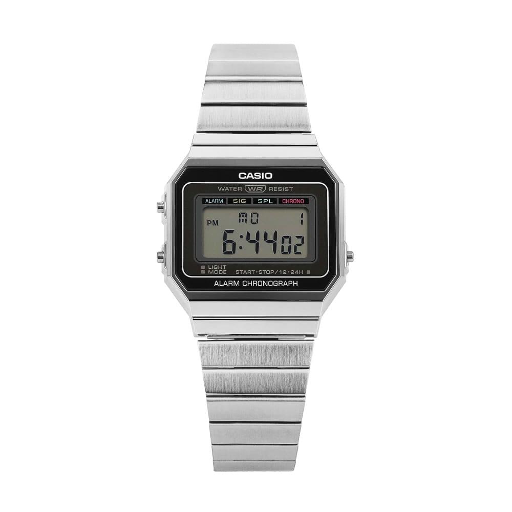 

Casio Цифровые Квадратные Винтажные Ретро Унисекс Металлические Часы A700w 1adf A700W-1ADF
