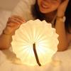 2 Colors Lights Folding Book Lamp Portable Led Table Lamp 3D Creative Paper Lantern  Birthday Gift