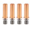 4pcs 3D Printer All Metal Heatbreak Professional Copper Alloy Extruder Throat Tube Replacement for 3D Printer