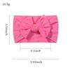5Pcs Cute Bows Baby Headband Baby Girl Hair Bands For Newborn Infant Soft Elastic Turban Headwear Baby Hair Accessories