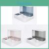 New Arrival Pet Feeder Waterer With High Storage Plastic Material Blue/pink/grey