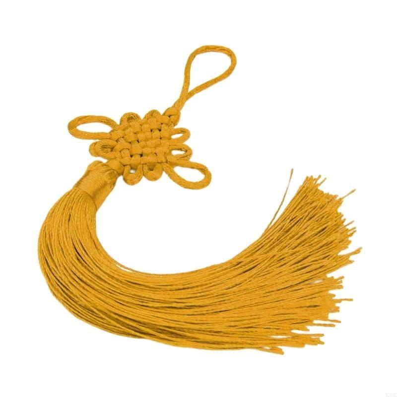 Chinese New Year Decorations Chinese Knot with Tassels Hanging Pendants Ornament for New Year Home Decoration X3UC