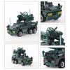 Moc 493Pcs Anti Aircraft Missile Vehicle World War Ii Military Tank Armored Vehicle Model Building Blocks Children'S Toy