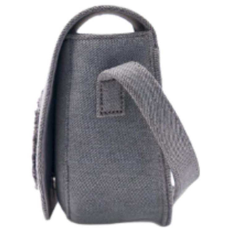 MLB New York Yankees Engraved Vintage Twill Cotton Shoulder Bag Women Bags Gray 3ACRVD15N-50GRS