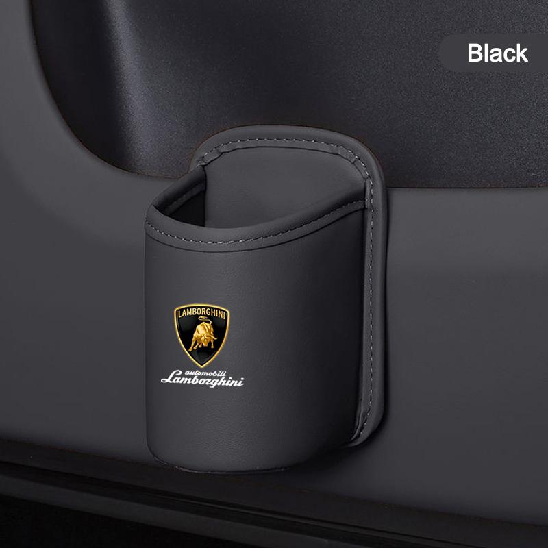 

Storage Leather Accessory For Lamborghini LP570 LP610 Urus LP700 LP770 Gallardo Aventador Car Water Cup Box Back Seat Drink Rack