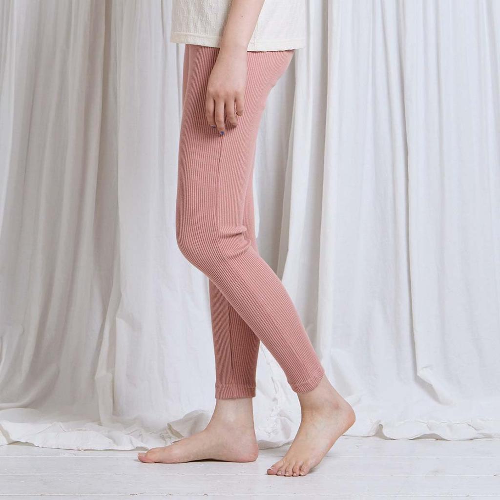 JILL STUART Women's Ribbed Leggings, Loose Fit, Gray, 93140003 (93140003-3-95)