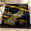 Fenerbahce Blanket Flannel Blanket Soft Cozy Plush Throw for Sofa Bed Lightweight Home Decoration Outdoor Camping