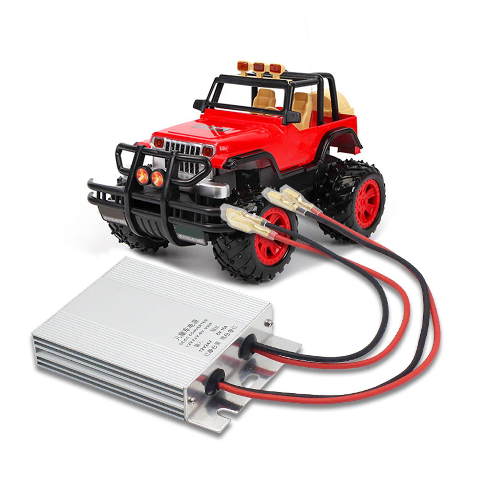 

Перетворювач напруги C 12V/24V до C 6V 10A,6V 15A,6V 20A 60W 90W 120W Водонепроникний трансформатор напруги 10A