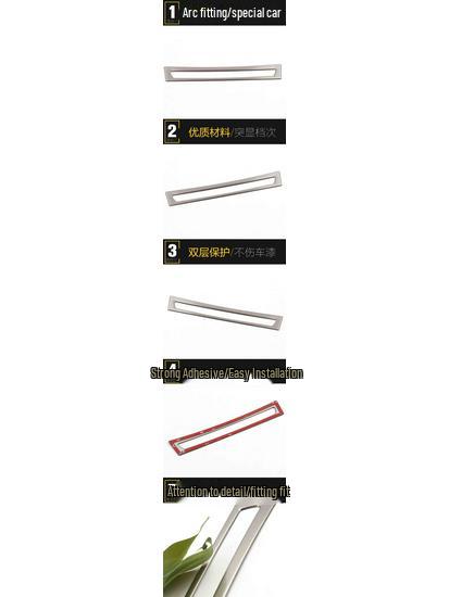 CS75 Console Trim & CD Button Adjustment Patch for Dashboard Modification Accessories.