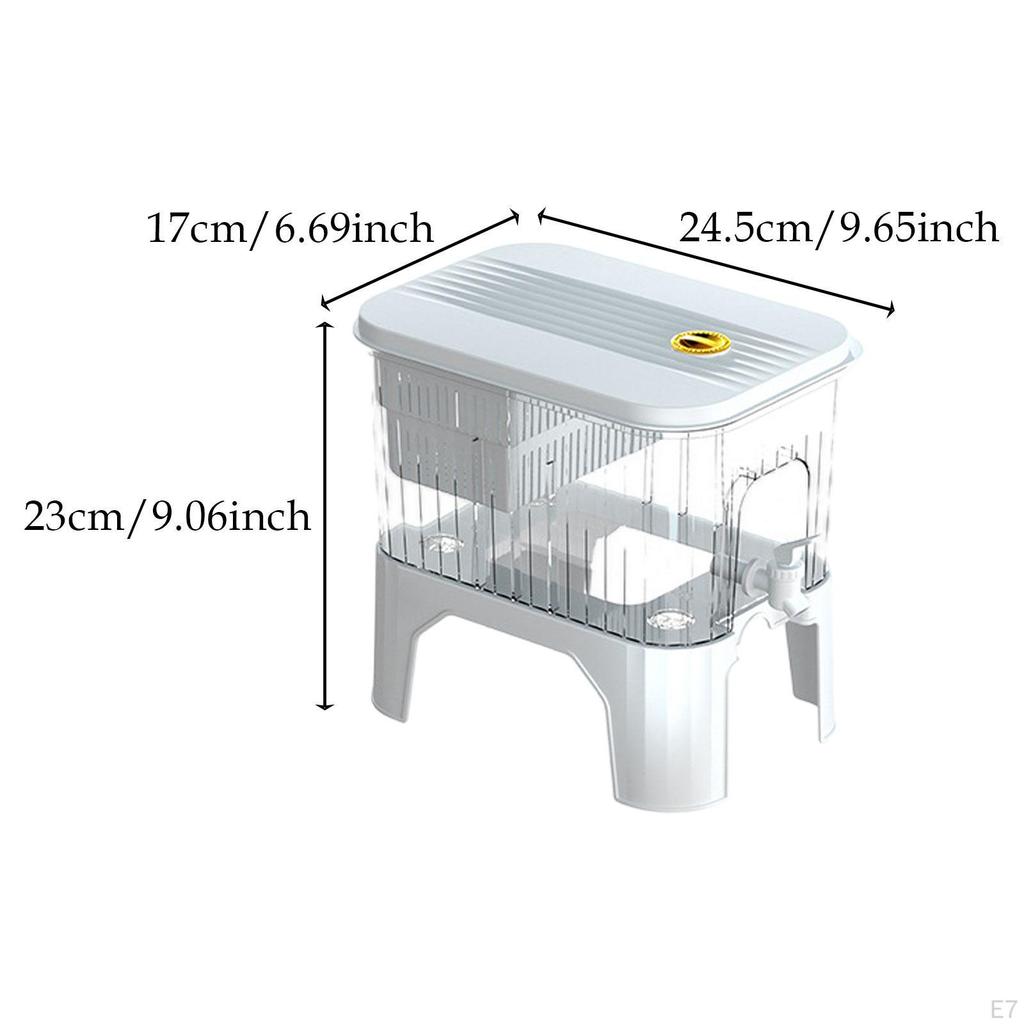 Getränkebehälter mit Zapfhahn für den Heimgebrauch, Kaltwasserkrug-Ständer