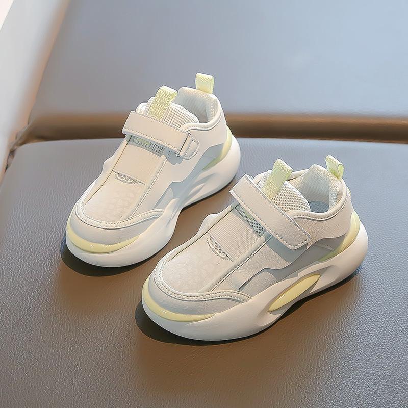 Girls Fashion Chunky Dad Sneakers Versatile White Platform Running Sports Shoes