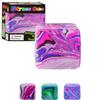 Nice Cube Swirl Sensory Toy With A Super Solid Squish Unique Swirling Color Blend - Ages 3 And Up Party Supplies