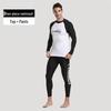 Men's Long-Sleeve Wetsuit Rash Guard Set
