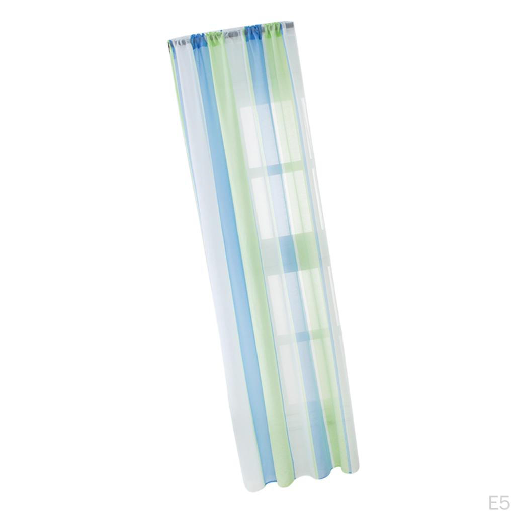 Curtain Panels for Bedroom Rustic Crushed Window Covering Floral Embroidered Voile Living RoomRod