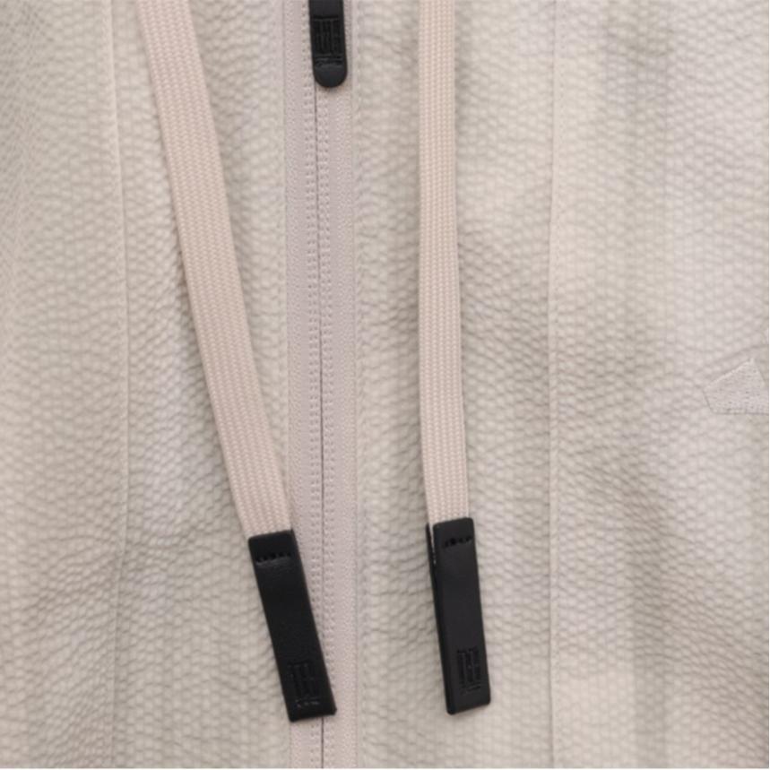 Adidas Wj Seer Wv Comfortable Versatile Long Sleeve Jacket Unisex Jacket Beige KC6020