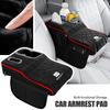 IFGU2 Soft Comfortable All-match Premium Velvet Surface Armrest Box Cushion For Seat FR Leon IBIZA Arona Arosa Ateca ExeoMiiToledoLeon