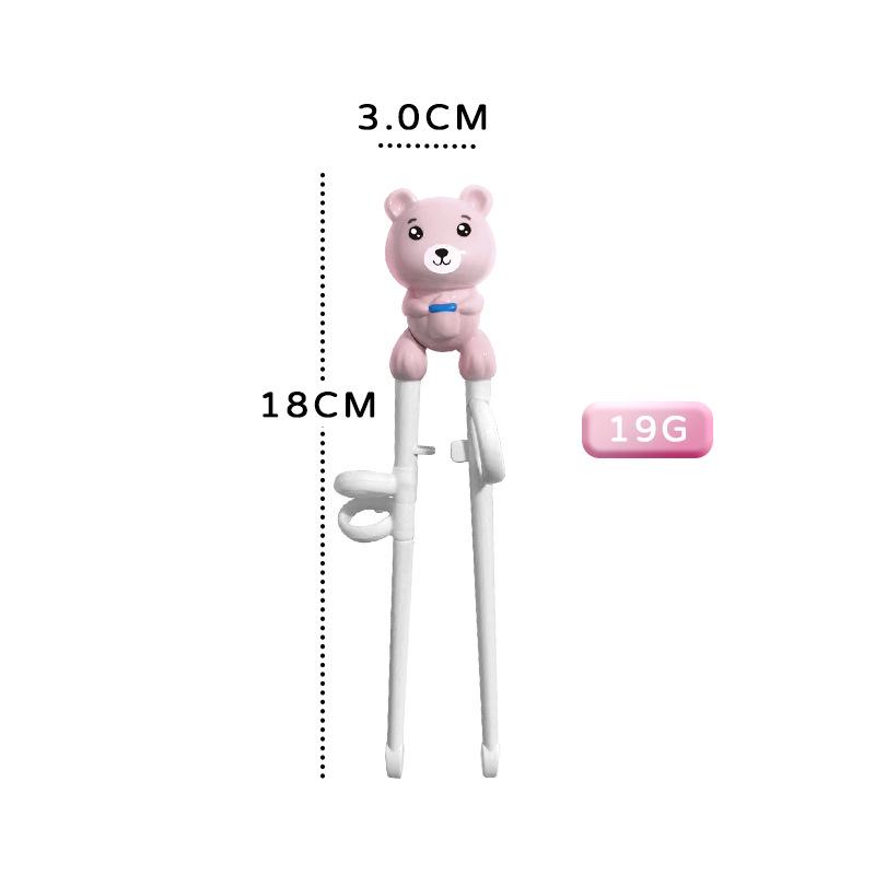 Children's Cartoon Training Chopsticks & Tableware Set: 304 Stainless Steel Spoon, Fork, and Correction Chopsticks for Babies and Mothers.