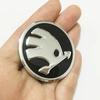 Car Sticker 42mm Car Interior for SKODA Kodiaq Yeti Rapid Spaceback Fabia 1 2 Karoq Octavia A5 RS Superb Steering Wheel Emblem S