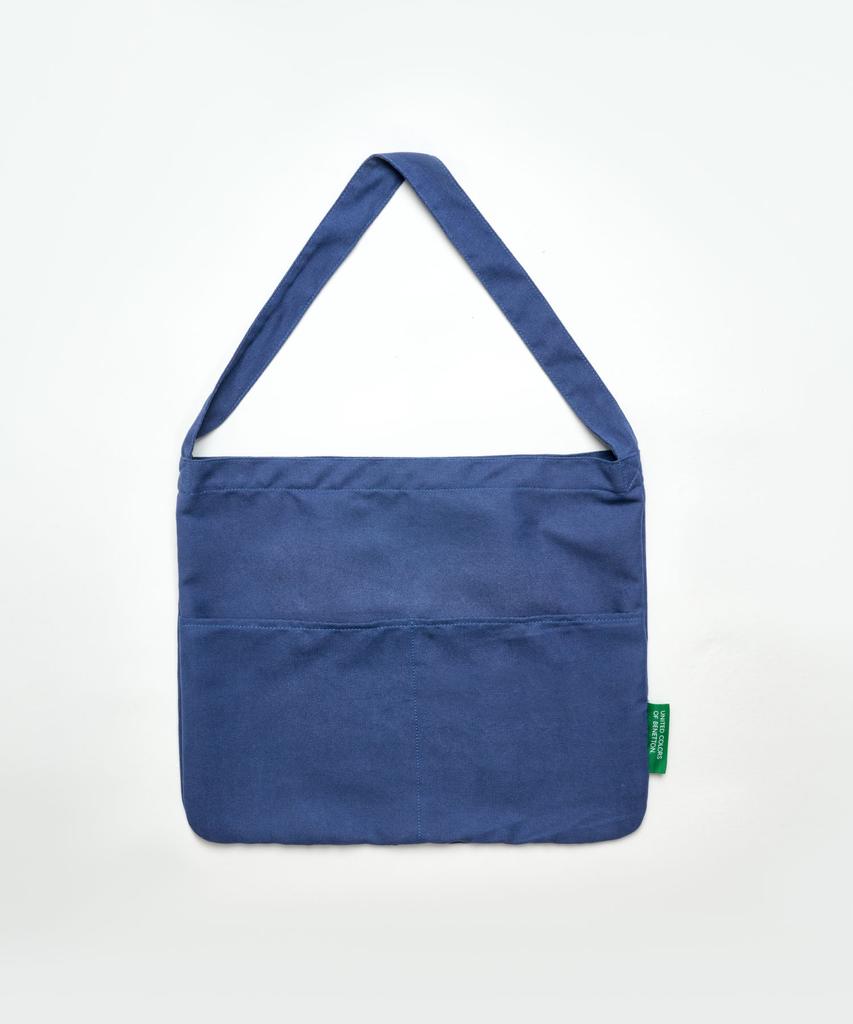 Benetton Easy Shoulder Bag - [Blue]