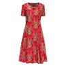 Robe cheongsam d'été fine pour femme, jupe élégante de style chinois à manches courtes, pour femme d'âge moyen