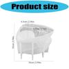 Flexible Moon Shape Silicone Mould For Resin Candle Holders And Decorative Accessories