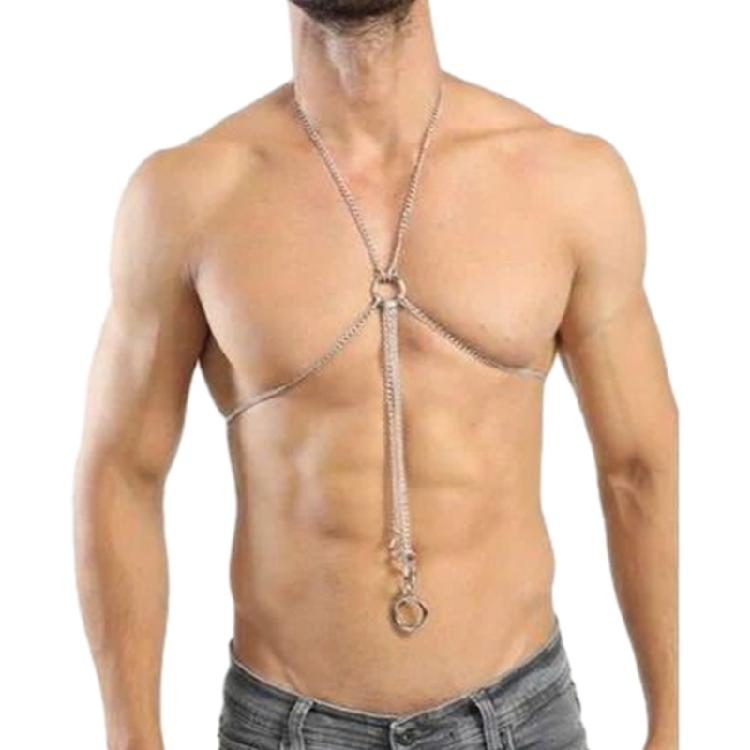 Sexy Body Chain Jewelry Punk Chest Chain Belt Clubwear Costume Accessories