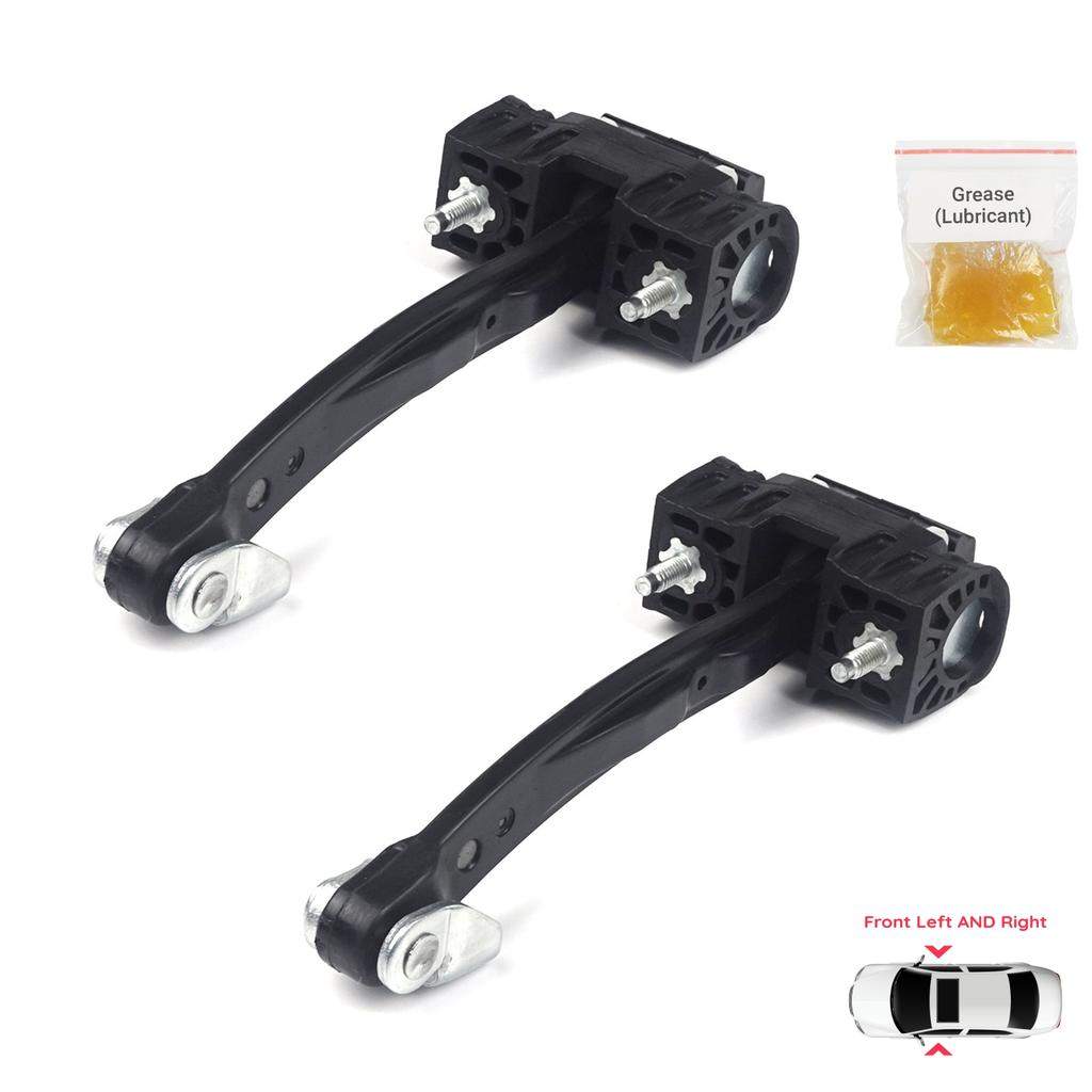 EDP725-1 2 Pieces Front Door Hinge Stop Check Strap Limiter for Vauxhall Opel Insignia A 5160264 
