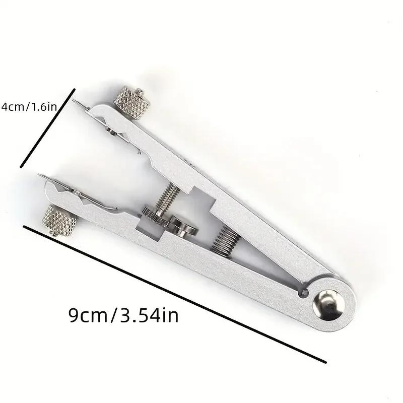 6825 Watch Pliers Watch Spring Bar Plier Tool Kit Tweezer Removal Strap With Screw Adjustment Length Size Replacement Repair
