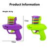 Stall Wholesale Radish Flying Saucer Gun Classic Flying Saucer Gun Parent-child Outdoor Safety Ejection Gun Indoor and Outdoor Radish Gun