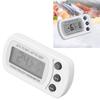 2Pcs Waterproof Digital Refrigerator Fridge Thermometer -20~50℃ Digital Freezer Thermometer White