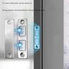 Easy Install Push Pull Door Magnets Secure Hold Push & Pull Door Magnet Fixtures Magnetic Door Fixators for Home Use