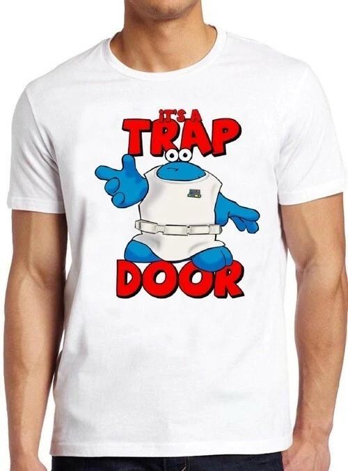 The Trap Door 80s Kids TV Program Animated Cartoon Cool Gift Tee T Shirt M343 S