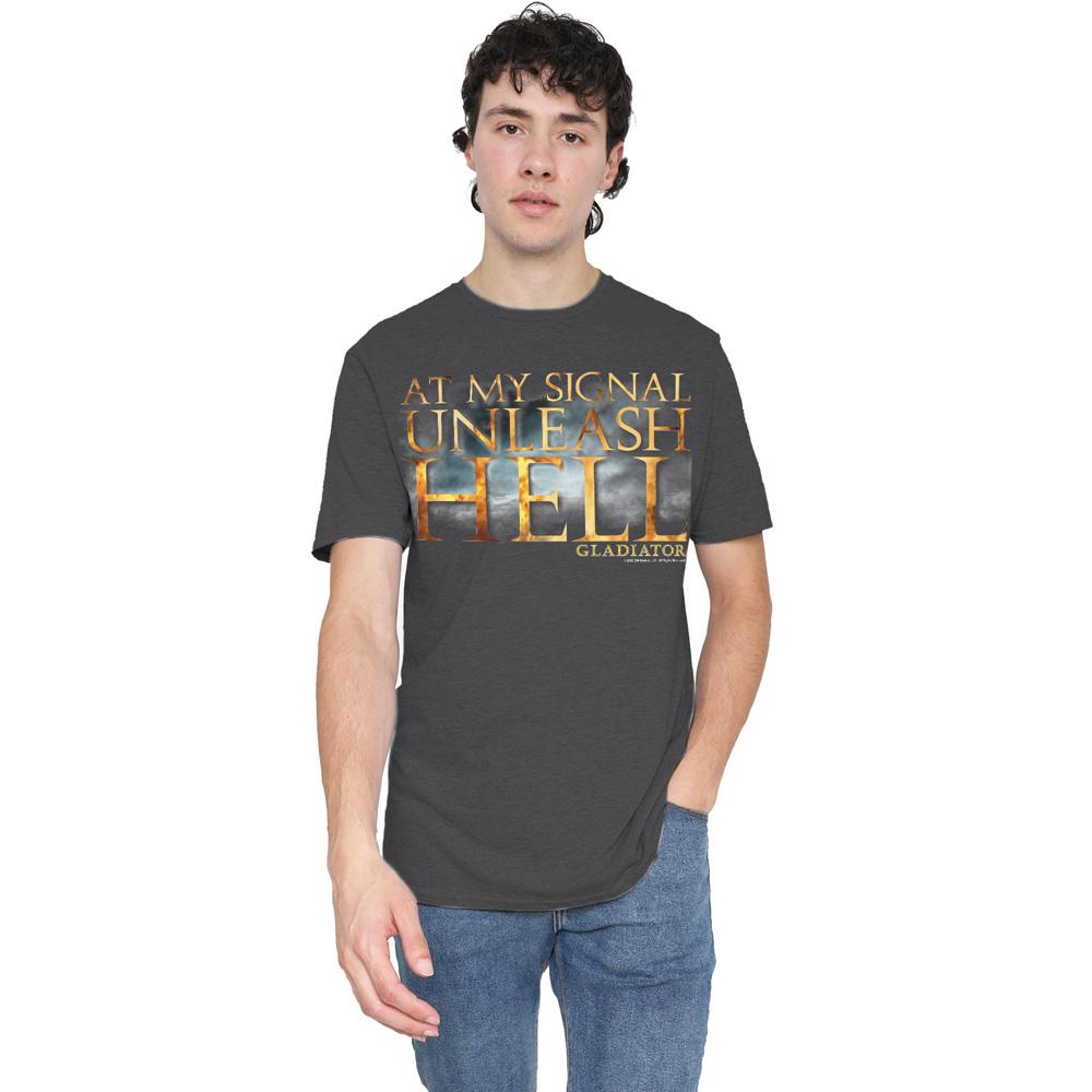 Gladiator Unisex Adult Unleash Hell T-Shirt