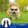 Hundebrille Mittelgroße Rasse Welpenbrille Sonnenbrille Faltbar Blendschutz Haustierschutz Mit Verstellbarem Riemen Für Skifahren Strand